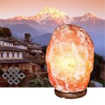 Feng Shui Lamp XL (Himalaya Zout Kristal) voor Zuivering, Ontspanning, Vitalisering