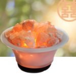 Feng Shui Schaal Lamp (Zout Kristal) voor Energetisch Reinigen