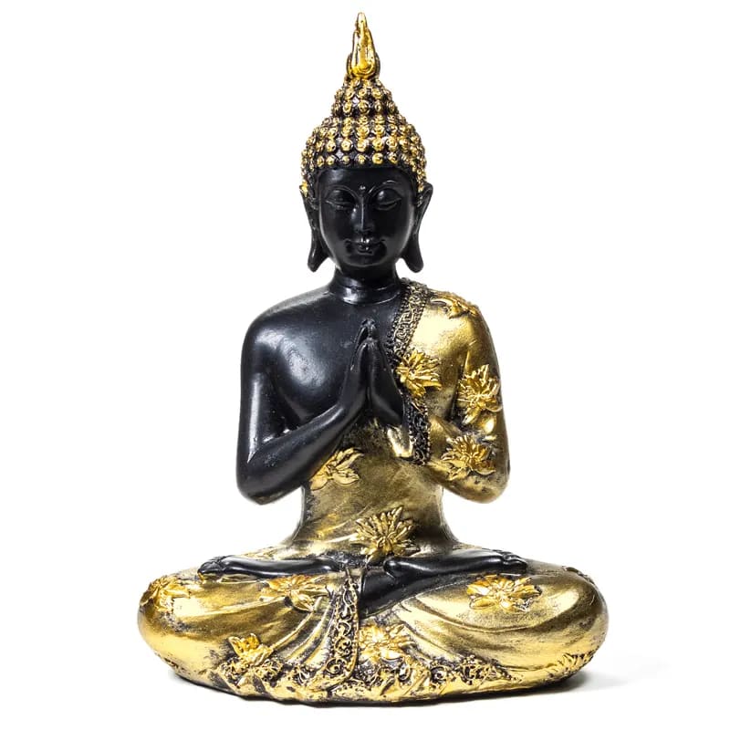 Biddende Boeddha antieke - Feng Shui Webwinkel