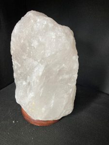 witte Himalaya zoutlamp
