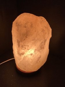 Witte Himalaya Zoutlamp 4-6 kg - Afbeelding 2