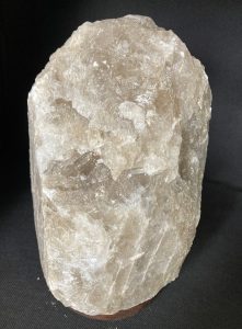 Zoutkristal Lamp 4-6 kg Groen-Zwart - Afbeelding 3