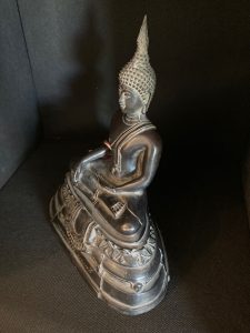 Bronzen Thaise Boeddha met echtheidscertificaat - Afbeelding 2