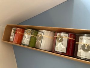 Feng Shui Kaarsenset Metaal Hout Water Vuur Aarde - Afbeelding 2