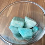 Trommelstenen Amazoniet (ca. 13 gr.)