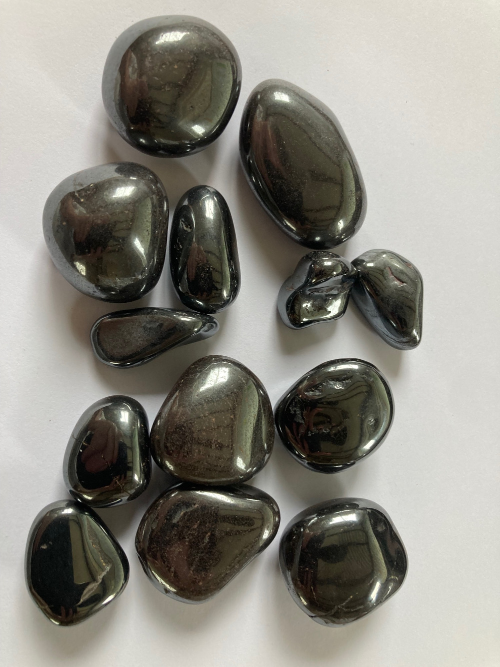 hematiet_1 Trommelstenen Hematiet (ca. 25 gr.) - Afbeelding 1